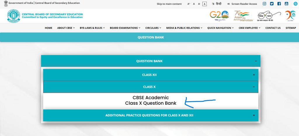 CBSE Question Bank Class X (2)
