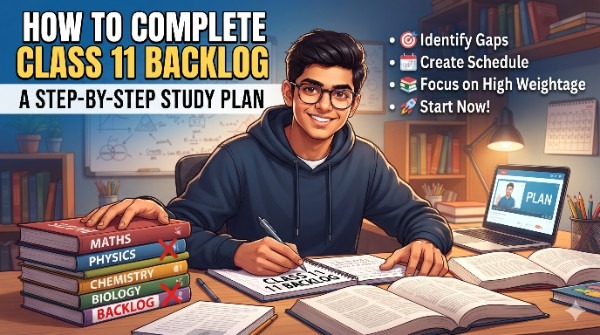 How to Complete Class 11 Backlog A Step-by-Step Study Plan